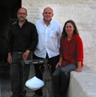 Rafael Ebrero, Safi y Anne Kampschulte Rafael Ebrero, Safi y Anne Kampschulte